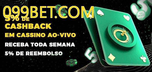 Promoções do cassino ao Vivo 099BET.COM